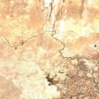 Sentinel-2 satellite image of the area on 16 Oct 2026, 3 days before this event