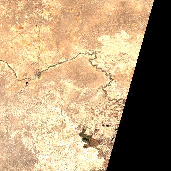 Sentinel-2 satellite image of the area on 19 Oct 2026, the same day, before the event was reported