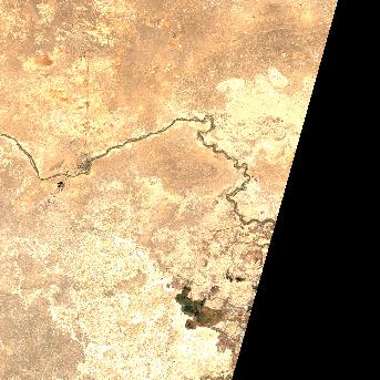 Sentinel-2 satellite image of the area on 14 Oct 2026, the day before this event