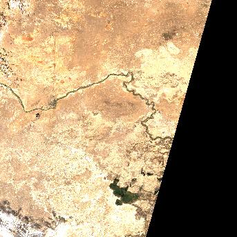 Sentinel-2 satellite image of the area on 29 Sep 2026, the day before this event
