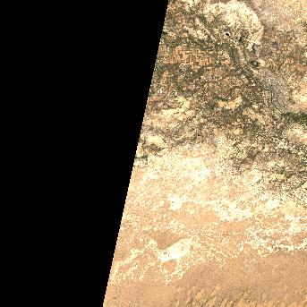 Sentinel-2 satellite image of the area on 30 Sep 2026, the same day, before the event was reported