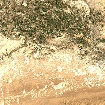 Sentinel-2 satellite image of the area on 1 Sep 2026, 6 days before this event