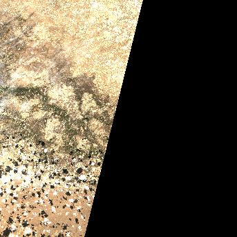 Sentinel-2 satellite image of the area on 1 Oct 2026, the day before this event
