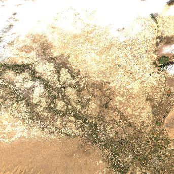 Sentinel-2 satellite image of the area on 28 Sep 2026, the day after this event
