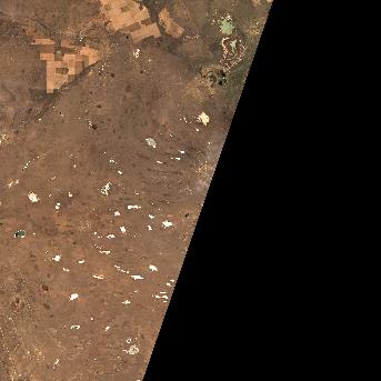 Sentinel-2 satellite image of the area on 30 Sep 2026, the day after this event