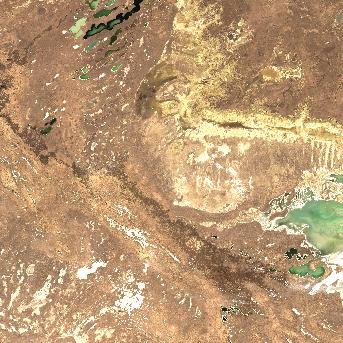Sentinel-2 satellite image of the area on 6 Oct 2026, 2 days after this event