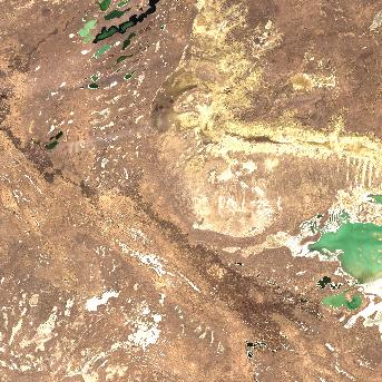 Sentinel-2 satellite image of the area on 9 Oct 2026, the day after this event