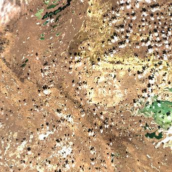 Sentinel-2 satellite image of the area on 4 Oct 2026, the day after this event
