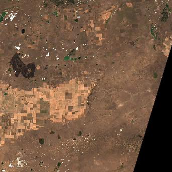 Sentinel-2 satellite image of the area on 7 Sep 2026, 2 days before this event
