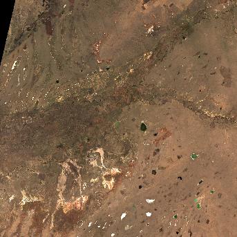 Sentinel-2 satellite image of the area on 13 Oct 2026, the day before this event