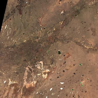 Sentinel-2 satellite image of the area on 16 Oct 2026, 2 days after this event