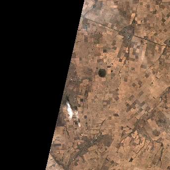 Sentinel-2 satellite image of the area on 16 Sep 2026, 5 days after this event