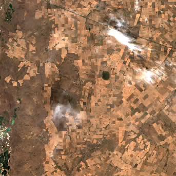 Sentinel-2 satellite image of the area on 4 Sep 2026, 7 days before this event