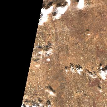 Sentinel-2 satellite image of the area on 28 Sep 2026, the day before this event