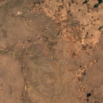 Sentinel-2 satellite image of the area on 13 Oct 2026, the day before this event
