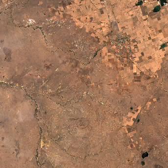 Sentinel-2 satellite image of the area on 16 Sep 2026, the same day, before the event was reported
