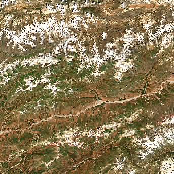 Sentinel-2 satellite image of the area on 26 Jul 2026, the day before this event