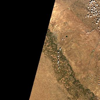 Sentinel-2 satellite image of the area on 5 Oct 2026, 3 days after this event