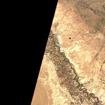 Sentinel-2 satellite image of the area on 15 Oct 2026, the day before this event