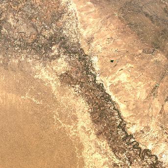Sentinel-2 satellite image of the area on 18 Oct 2026, the day before this event