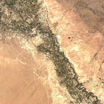 Sentinel-2 satellite image of the area on 13 Sep 2026, the day after this event