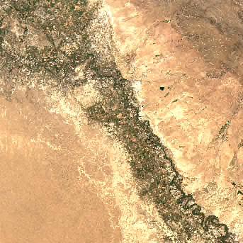 Sentinel-2 satellite image of the area on 18 Sep 2026, the same day, before the event was reported