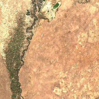 Sentinel-2 satellite image of the area on 17 Sep 2026, the day after this event