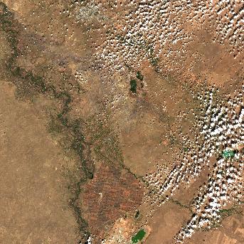 Sentinel-2 satellite image of the area on 5 Oct 2026, the day after this event