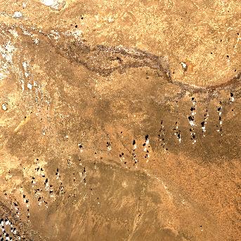 Sentinel-2 satellite image of the area on 5 Oct 2026, the day after this event