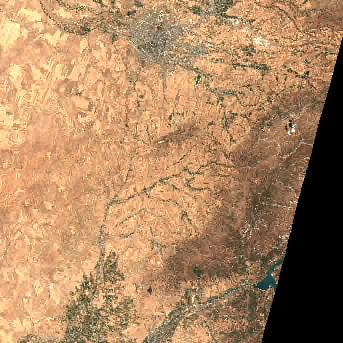 Sentinel-2 satellite image of the area on 15 Sep 2026, 3 days after this event