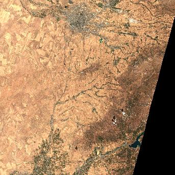 Sentinel-2 satellite image of the area on 25 Sep 2026, 3 days after this event