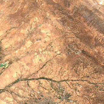 Sentinel-2 satellite image of the area on 17 Sep 2026, the day after this event