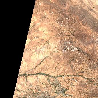 Sentinel-2 satellite image of the area on 7 Sep 2026, the same day, before the event was reported