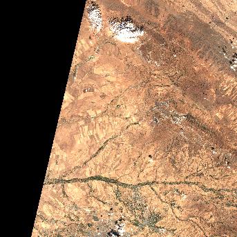 Sentinel-2 satellite image of the area on 27 Sep 2026, the same day, before the event was reported