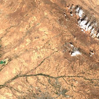 Sentinel-2 satellite image of the area on 25 Sep 2026, 4 days after this event