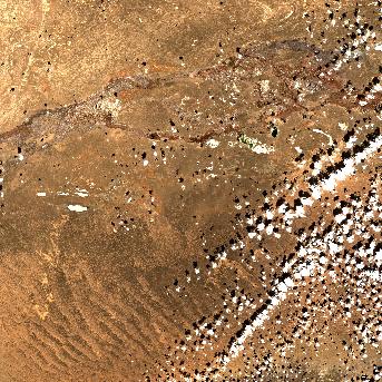 Sentinel-2 satellite image of the area on 5 Oct 2026, 2 days after this event
