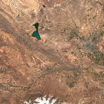 Sentinel-2 satellite image of the area on 7 Oct 2026, 4 days after this event