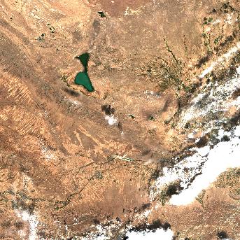Sentinel-2 satellite image of the area on 24 Sep 2026, the day after this event