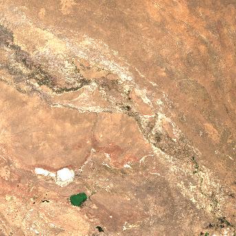 Sentinel-2 satellite image of the area on 24 Sep 2026, the day after this event