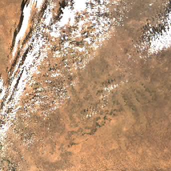 Sentinel-2 satellite image of the area on 12 Sep 2026, the day after this event