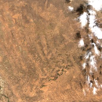 Sentinel-2 satellite image of the area on 22 Sep 2026, the day after this event