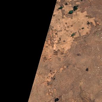 Sentinel-2 satellite image of the area on 13 Oct 2026, 4 days after this event