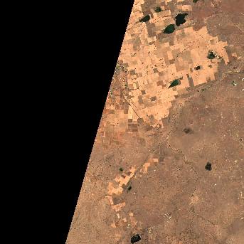 Sentinel-2 satellite image of the area on 8 Sep 2026, the day after this event