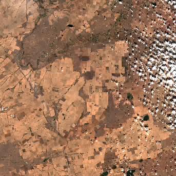 Sentinel-2 satellite image of the area on 16 Sep 2026, 9 days after this event