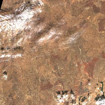 Sentinel-2 satellite image of the area on 30 Sep 2026, the day after this event