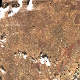 Sentinel-2 satellite image of the area on 28 Sep 2026, the day after this event