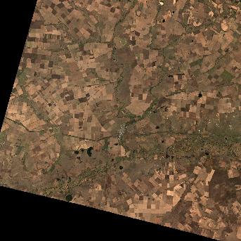 Sentinel-2 satellite image of the area on 28 Sep 2026, the day before this event