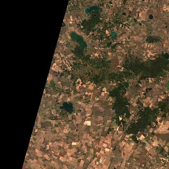 Sentinel-2 satellite image of the area on 8 Sep 2026, the day after this event