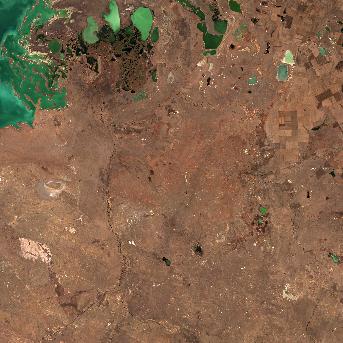 Sentinel-2 satellite image of the area on 13 Oct 2026, 14 days after this event