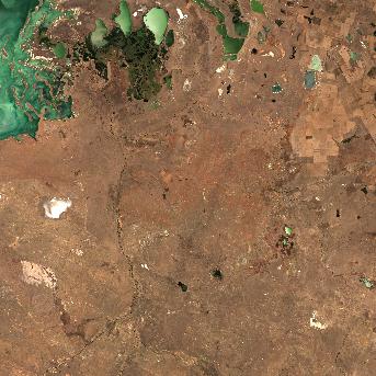 Sentinel-2 satellite image of the area on 28 Sep 2026, the day before this event